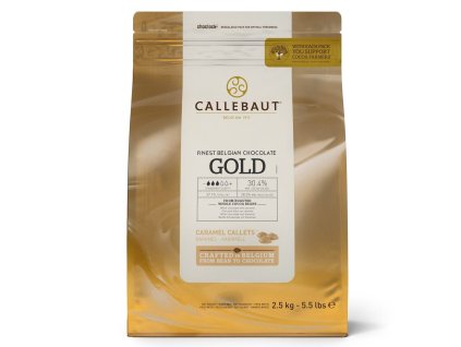 Callebaut karamelová čokoláda - Gold 2,5 kg