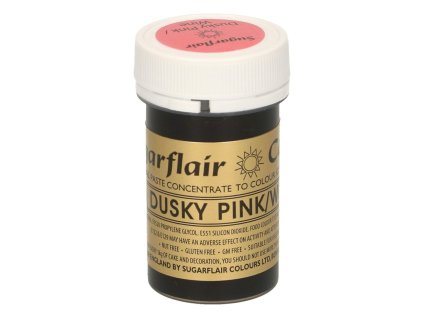 Potravinárska gélová farba staroružová - Dusky Pink / Wine 25 g