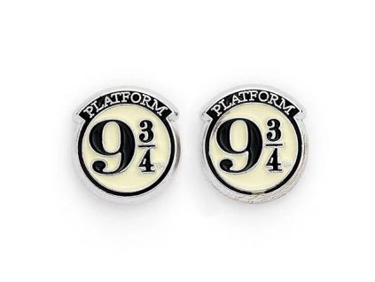 Náušnice Harry Potter - Nástupište 9 3/4