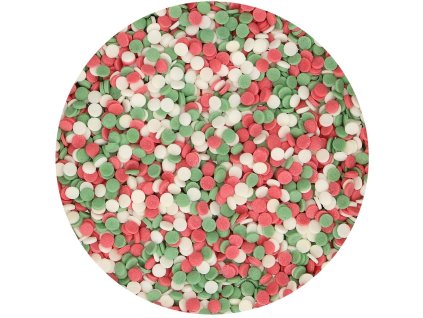 Cukrové zdobenie Konfety - Vianoce 80 g