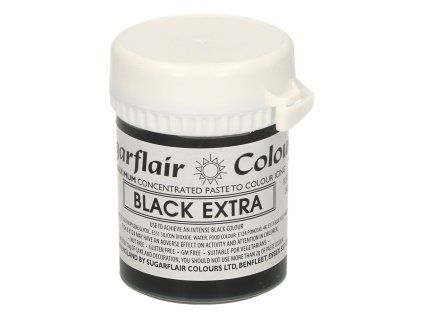 Gélová farba Black Extra - Čierna 42 g
