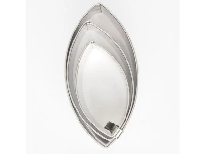 Sada vykrajovačiek ovál 3 ks