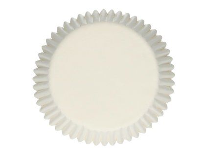Košíčky na pečenie - biele 48 ks