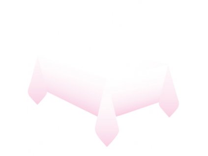 Papierový obrus - Ombre ružový 120 x 180 cm