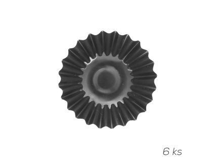 Kovová formička - tartaletka 6 ks Ø 5,5 cm