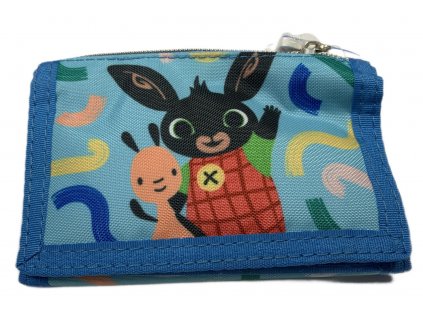 Textilná detská peňaženka - Bing modrá