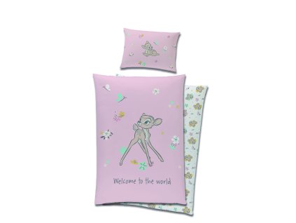 Komplet poscieli CARBOTEX 100x135 BAMBI bawelna