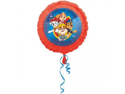 Fóliový balón - Paw Patrol kruh 43 cm