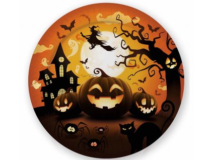 Taniere - Halloween Tekvice 23 cm 6 ks