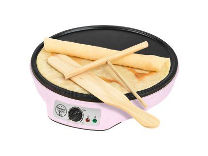 Elektrický palacinkovač - ružový