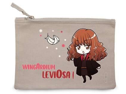 harry potter cosmetic case hermione grey