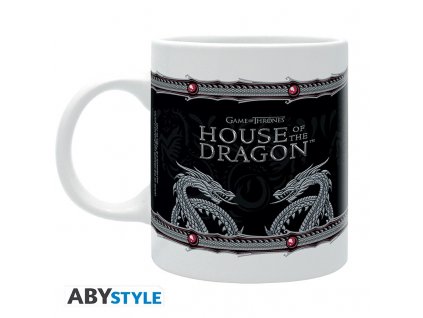 house of the dragon mug 320 ml silver dragon subli x21