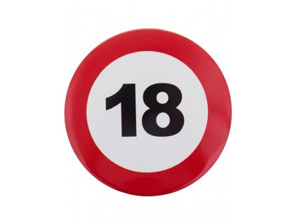 Odznak dopravná značka - 18.