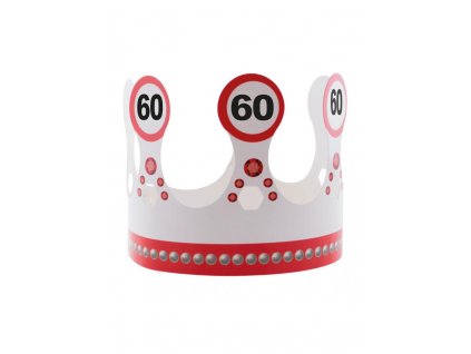 Kráľovská koruna - dopravná značka 60. narodeniny