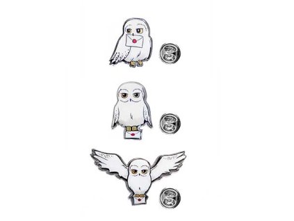 Sada odznakov Harry Potter - Hedviga