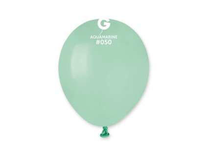 Balónik pastelový akvamarín 13 cm