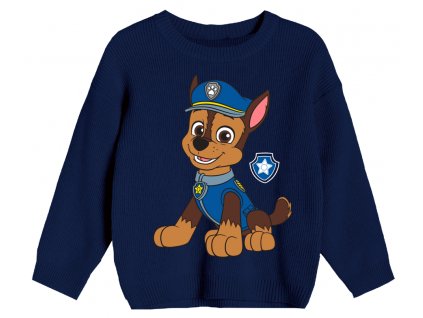 Chlapčenský sveter - Paw Patrol modrý