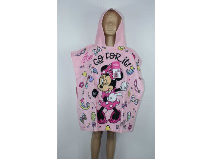 Dievčenský uterák/pončo - Minnie