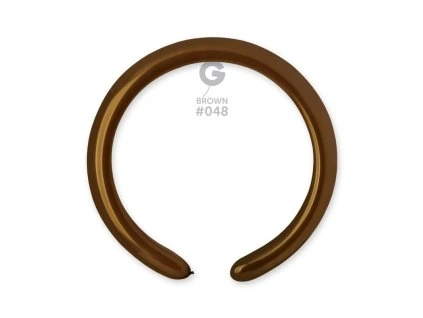 Tvarovací balónik - hnedý