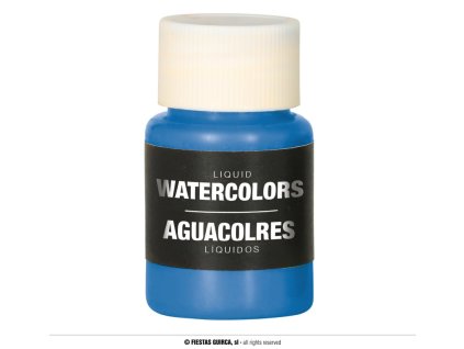 Farba na báze vody modrá 28 ml