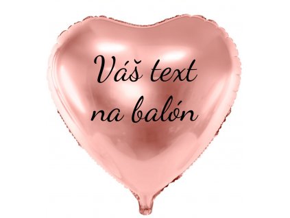 Váš text na balón