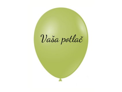 Balónik s textom - Olivový 26 cm