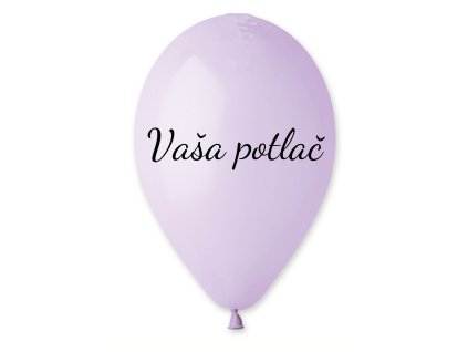 Balónik s textom - Levanduľový 26 cm
