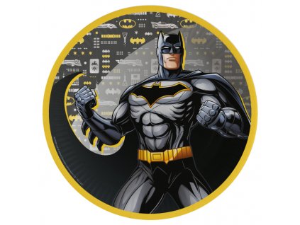 Papierové taniere - Batman 23 cm