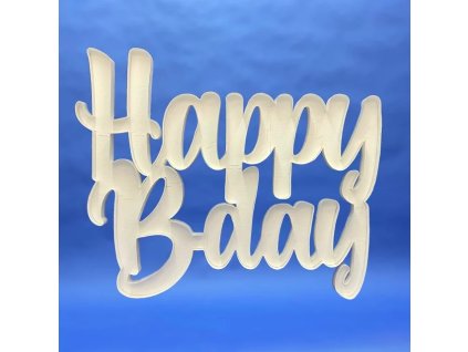 Šablóna na balóny - Happy B-Day