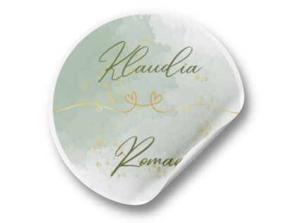 Nálepka - Green & Gold