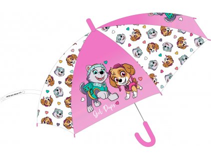 Detský dáždnik - Paw Patrol girls