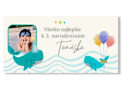 86769 2 narodeninovy banner s fotkou velryby