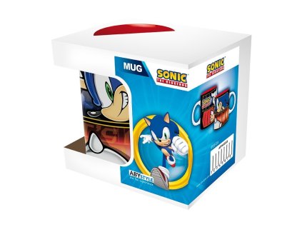 sonic mug 320 ml sonic knuckles subli with box x2