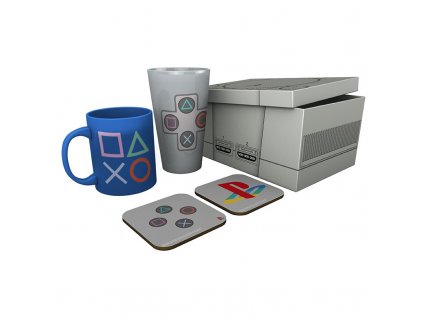 playstation pck glass xxl mug 2 coasters classic 2019