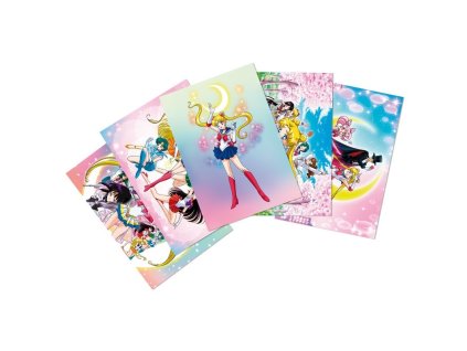 sailor moon postcards set 1 x5 148x105