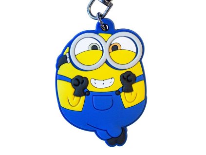 minions keychain pvc bob x4