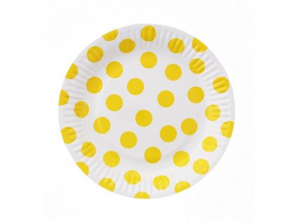Taniere - Žlté, bodkované 18 cm