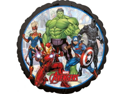 Fóliový balón - Avengers, kruh 43 cm