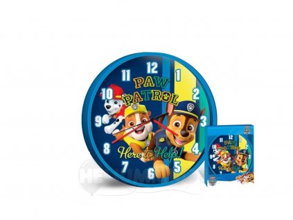 Nástenné hodiny - Paw Patrol