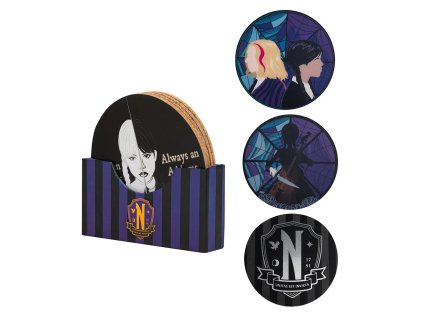 Podtácky - Wednesday 4 ks