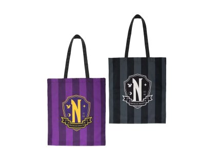 Plátená taška - Wednesday, Nevermore