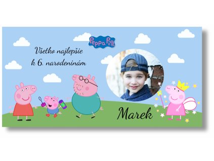 bannery peppa pig foto