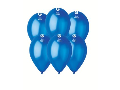 Balón metalický - Modrý 26 cm 100 ks