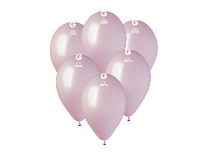 Balón metalický - Lilac 26 cm 100 ks