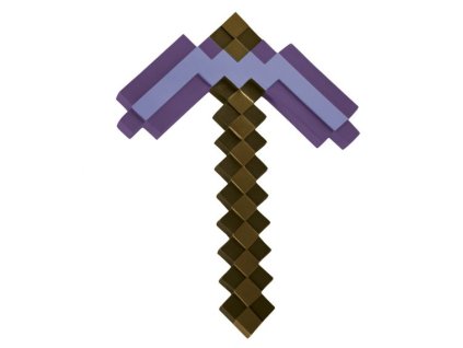 Minecraft krompáč - očarovaný