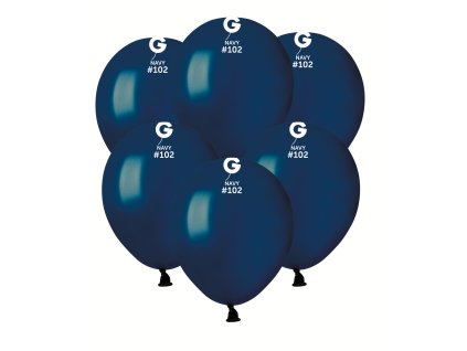 Balónik pastelový - navy modrý 100 ks 13 cm