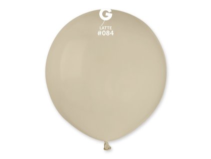 Balón pastelový latte 48 cm 25 ks