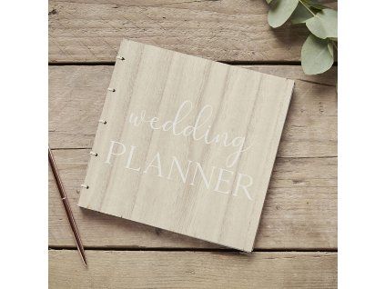 Svadobný plánovač - Drevený