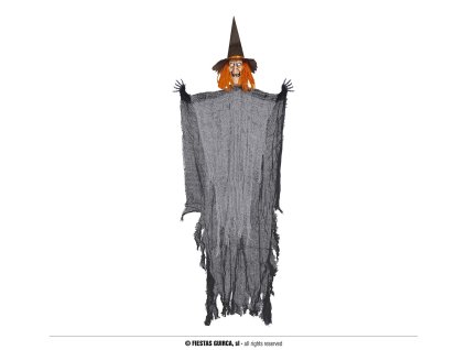 Visiaca dekorácia - Čarodejnica 120 cm
