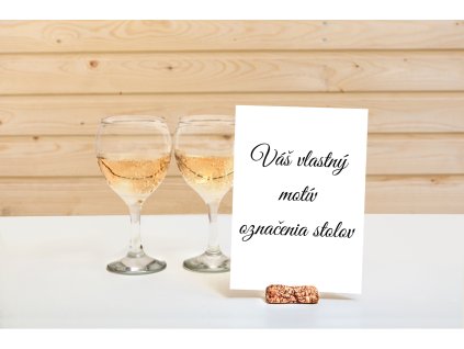 Čísla stolov - vlastný design